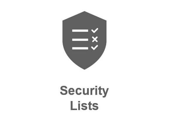 oci security list